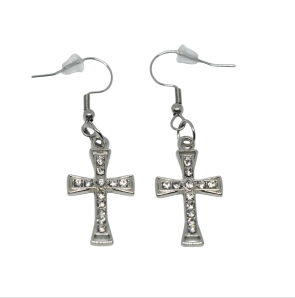 beesjewelry Jewelry - Handmade cross earrings‎